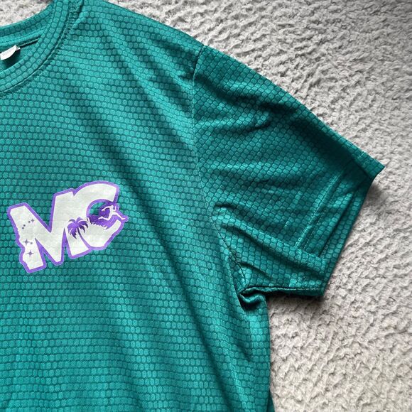 Makahiki Challenge Shirt Womens Large Green Kualoa Hawaii Active Athletic - Picture 8 of 14